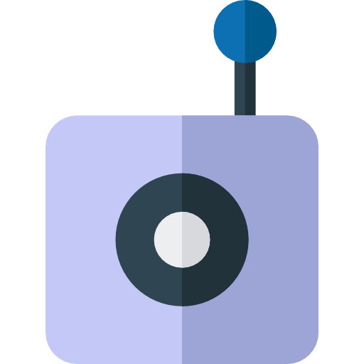 Joystick Basic Rounded Flat icon