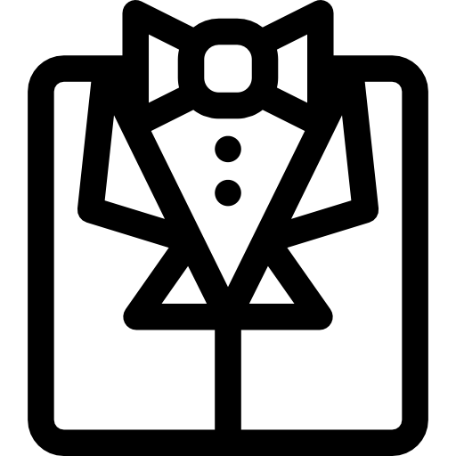 Tuxedo Basic Rounded Lineal icon