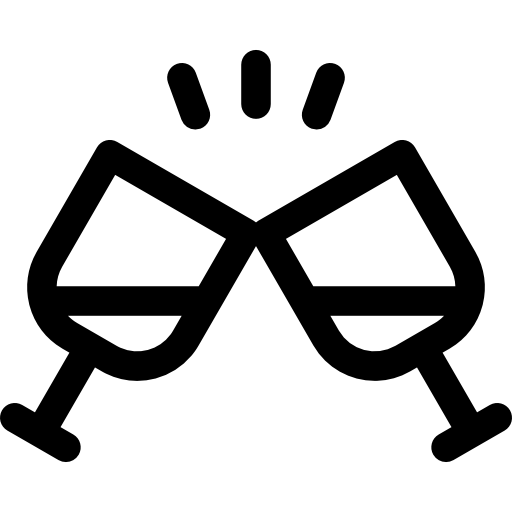 tostada Basic Rounded Lineal icono