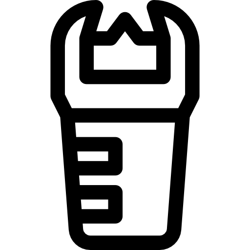 スタンガン Basic Rounded Lineal icon