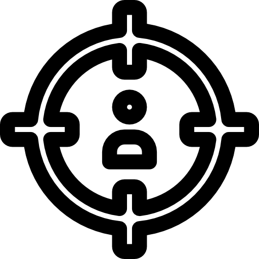 표적 Basic Rounded Lineal icon