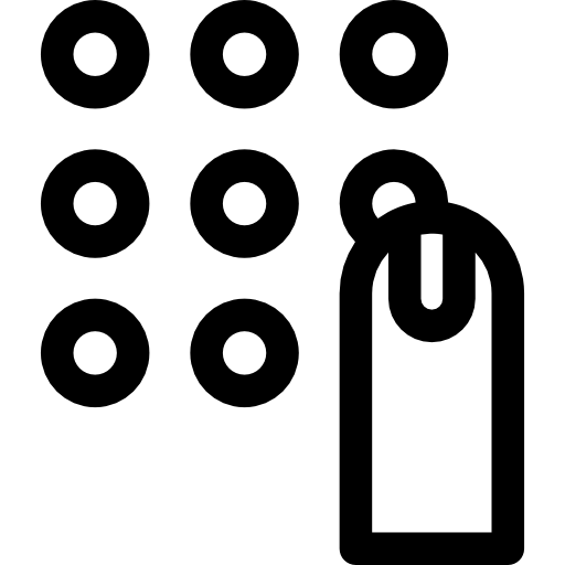 암호 Basic Rounded Lineal icon