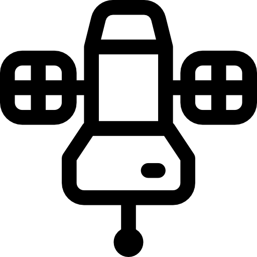 衛星 Basic Rounded Lineal icon