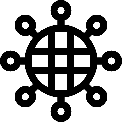 通信網 Basic Rounded Lineal icon