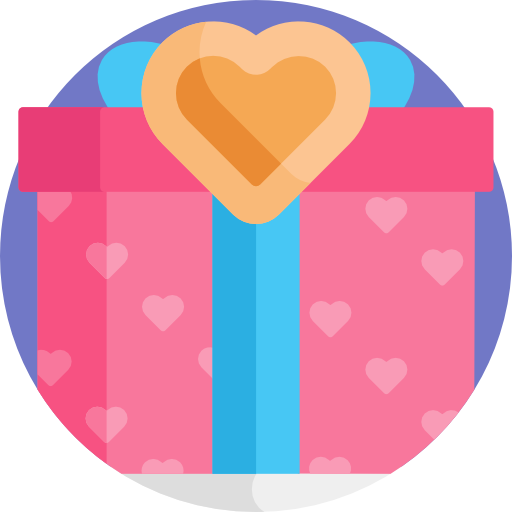 Gift Detailed Flat Circular Flat icon