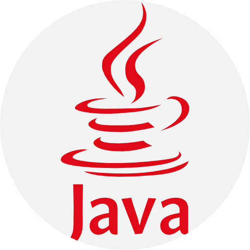 java Detailed Flat Circular Flat icono