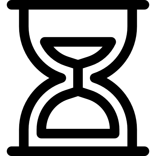 砂時計 Basic Rounded Lineal icon