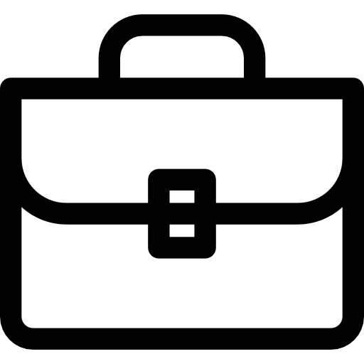 aktówka Basic Rounded Lineal ikona