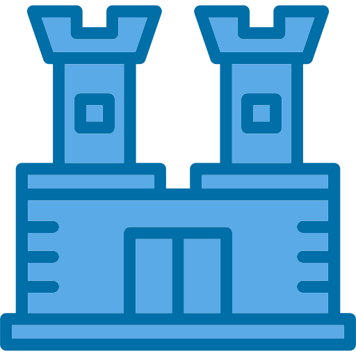 城 Generic Blue icon