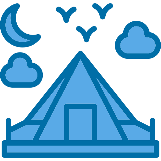 campeggio Generic Blue icona