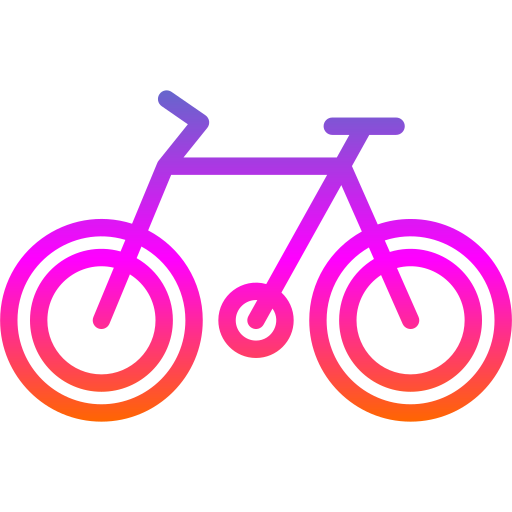bicyclette Generic Gradient Icône