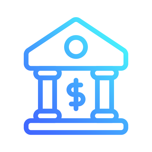 bank Generic Gradient icon