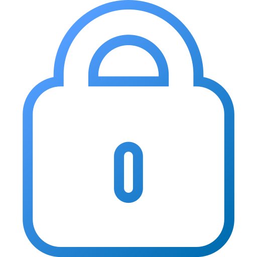 Lock Generic Gradient icon