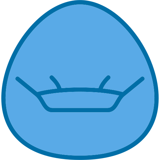 bolsa de frijoles Generic Blue icono