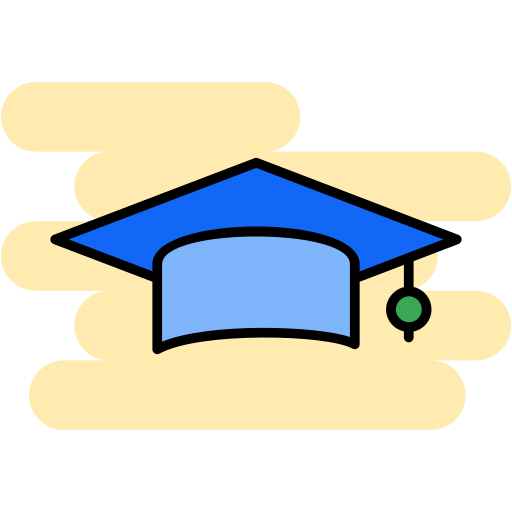 Mortarboard Generic Rounded Shapes icon