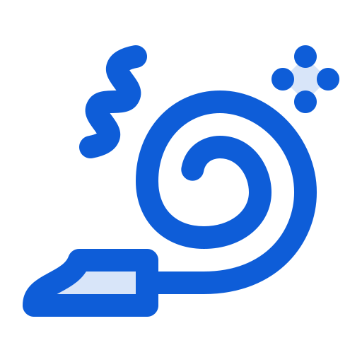 party-gebläse Generic Blue icon