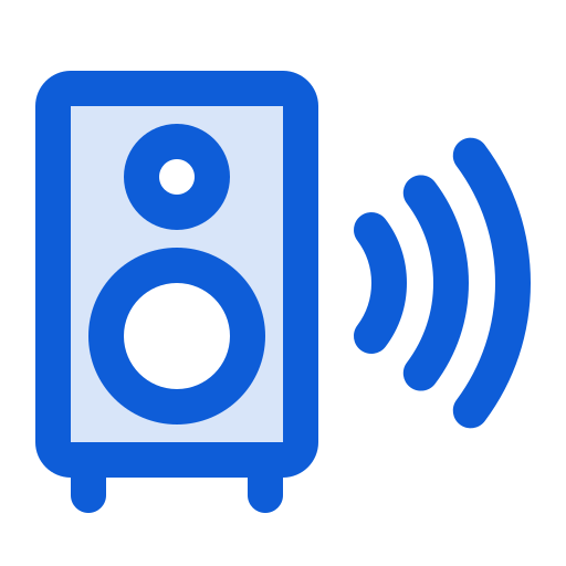 sistema audio Generic Blue icona