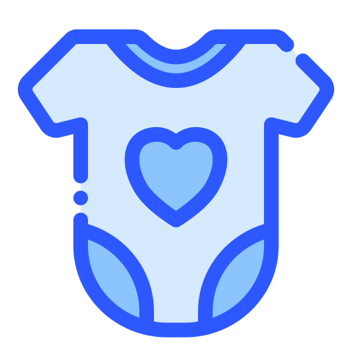 vestido de bebe Generic Blue Ícone