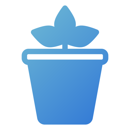 pot Generic Flat Gradient icoon
