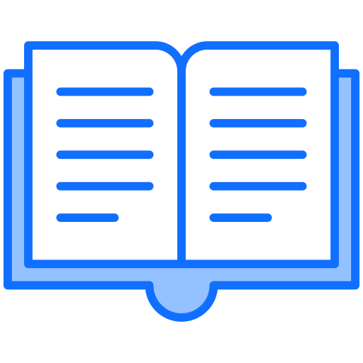 libro abierto Generic Blue icono