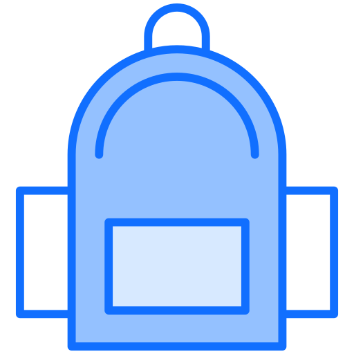 ランドセル Generic Blue icon