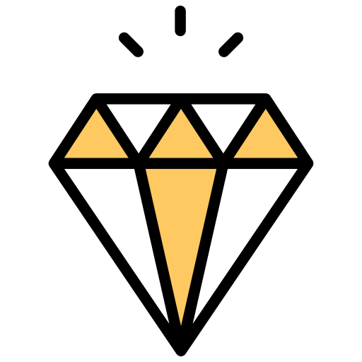 diament Generic Outline Color ikona