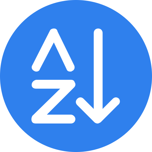 Alphabetical Generic Flat icon