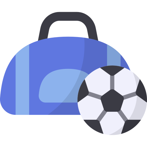bolsa de deporte Generic Flat icono