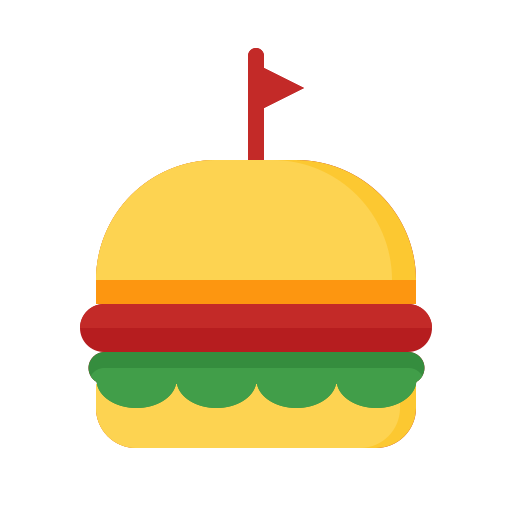 hamburger Generic Flat icona