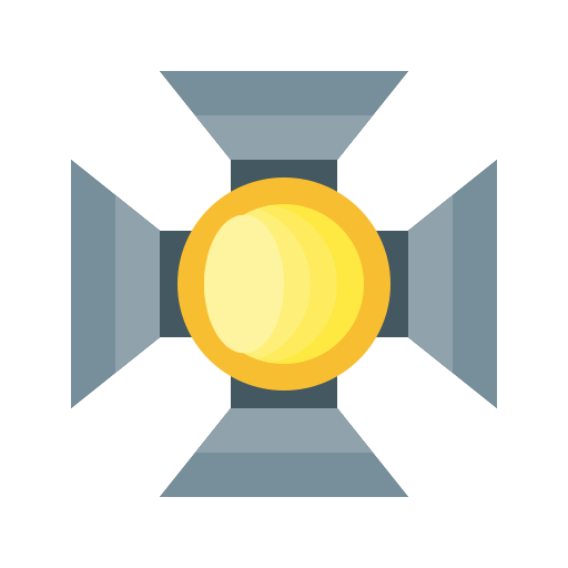 scheinwerfer Generic Flat icon