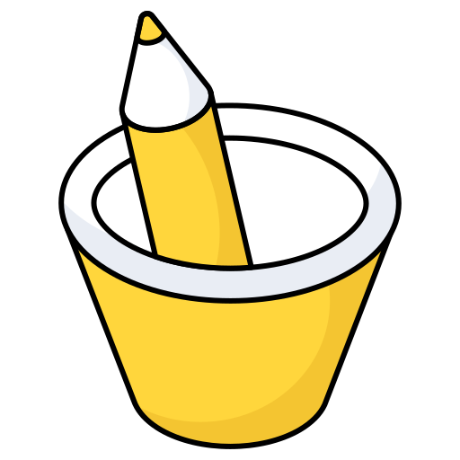 Pencil holder Generic Fill & Lineal icon