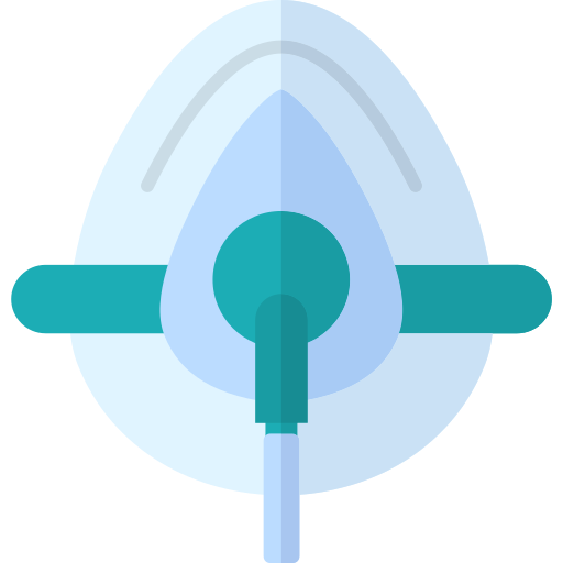 mascara de oxigeno Generic Flat icono