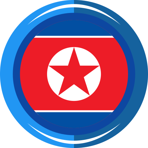 Северная Корея Generic Flat иконка