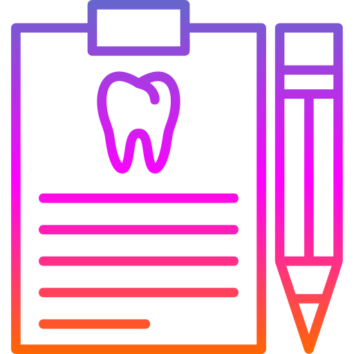 rapport dentaire Generic Gradient Icône