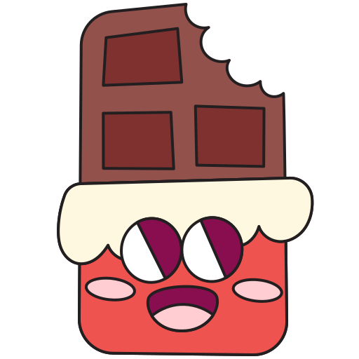 chocolate Generic Outline Color icono