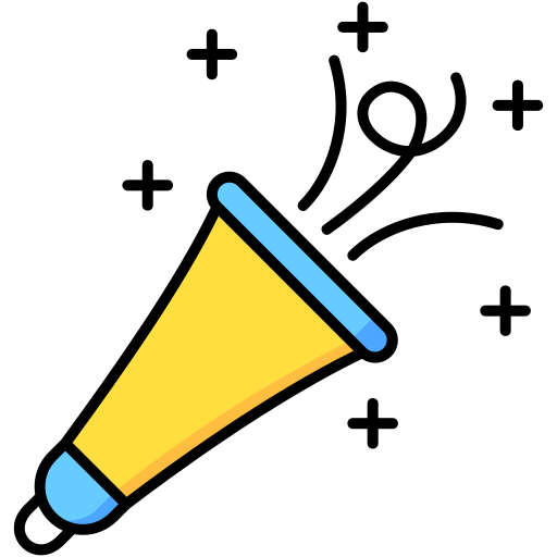 party popper Generic Outline Color icon