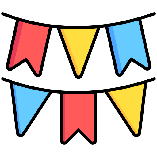 ペナント Generic Outline Color icon