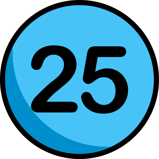 25 Generic Outline Color icono