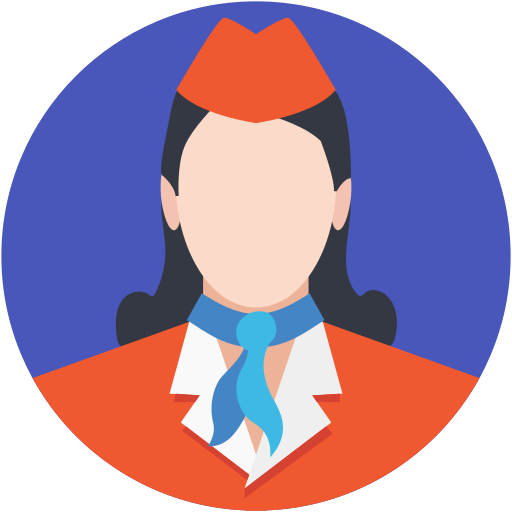 stewardessa Generic Flat ikona