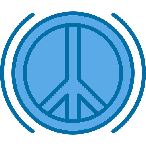 평화 Generic Blue icon