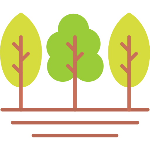 Деревья Generic Flat иконка