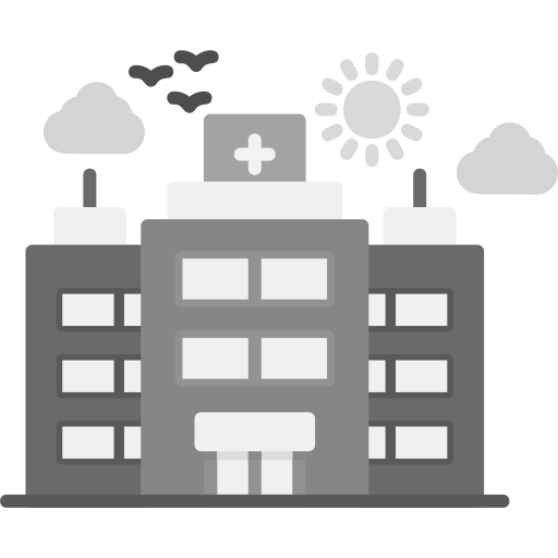 krankenhaus Generic Grey icon