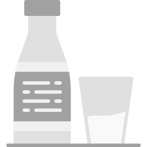 Бутылка молока Generic Grey иконка