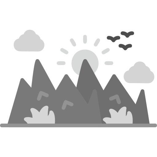 montaña Generic Grey icono