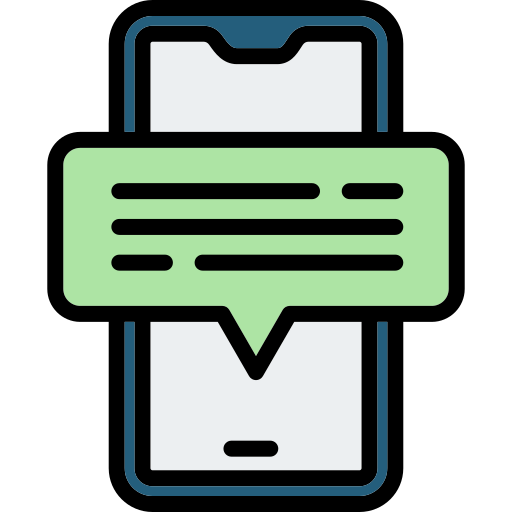 sms Generic Outline Color icon