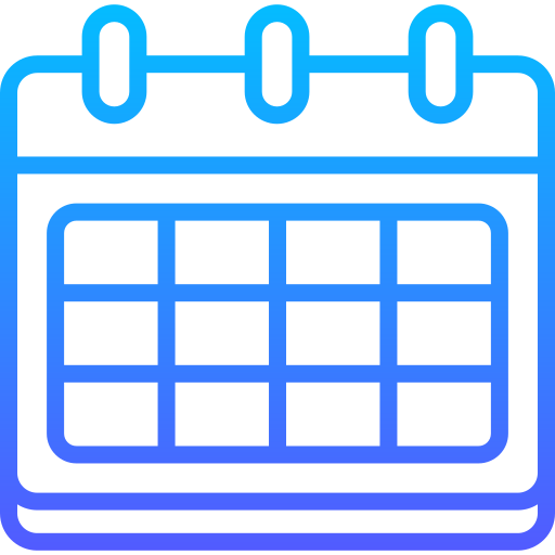 Calendar Generic Gradient icon