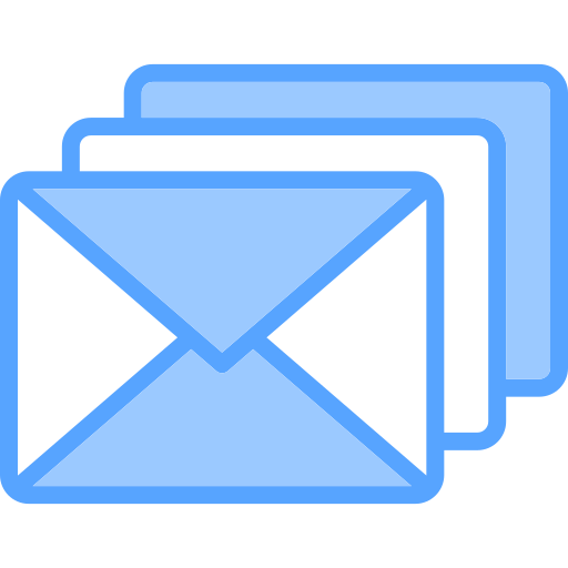 e-maile Generic Blue ikona