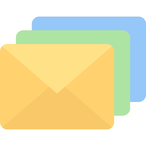 correos electrónicos Generic Flat icono