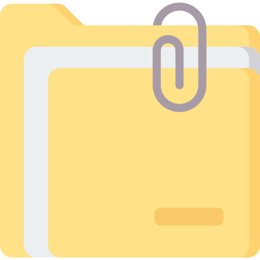Attached file Generic Flat icon