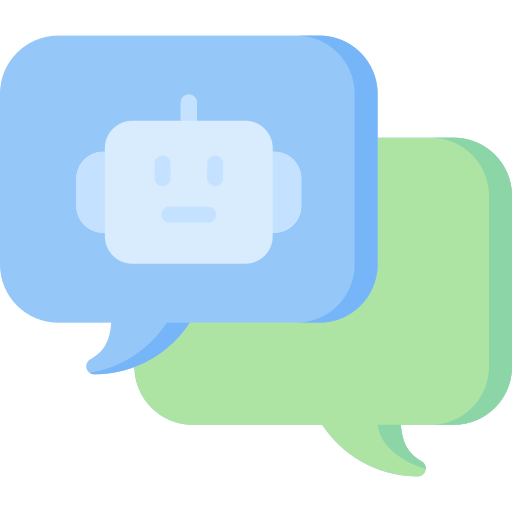 chatbot Generic Flat icono